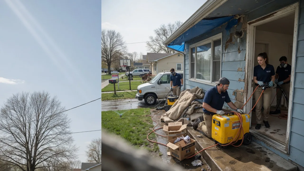 Basement Flood Cleanup in Pottsville, PA near me